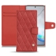 Funda de piel Samsung Galaxy Note10 - Cerise vintage - Couture