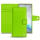 レザーケース Samsung Galaxy Note10 - Vert fluo