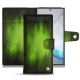 Funda de piel Samsung Galaxy Note10 - Vert Patine
