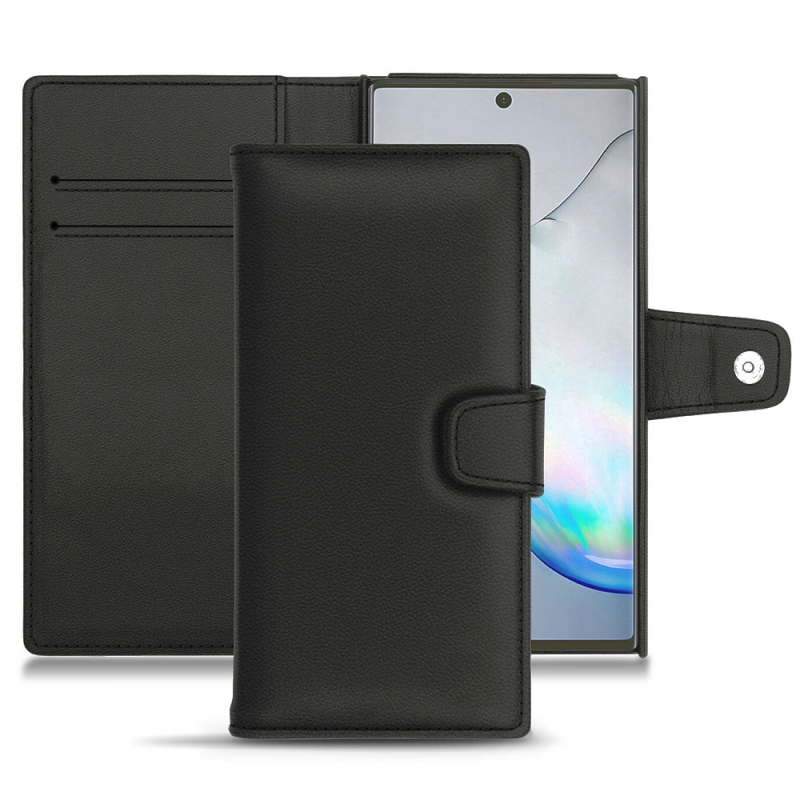 レザーケース Samsung Galaxy Note10 - Noir PU