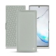 Samsung Galaxy Note10 leather case - Gris ( Nappa - Pantone W428C ) 