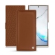 Housse cuir Samsung Galaxy Note10 - Marron ( Nappa - Pantone 1615C ) 