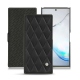 Lederschutzhülle Samsung Galaxy Note10 - Noir - Couture ( Nappa - Black ) 