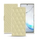 Lederschutzhülle Samsung Galaxy Note10 - Beige - Couture ( Nappa - Pantone 7502C ) 