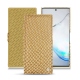 Housse cuir Samsung Galaxy Note10 - Serpent sabbia