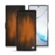 Housse cuir Samsung Galaxy Note10 - Marron Patine
