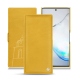 Lederschutzhülle Samsung Galaxy Note10 - Jaune soulèu
