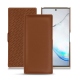 レザーケース Samsung Galaxy Note10 - Marron PU