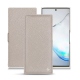 Custodia in pelle Samsung Galaxy Note10 - Taupe innocent