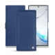 レザーケース Samsung Galaxy Note10 - Bleu frisson