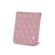 Magnetic Bank Note Clip - Rose - Couture ( Nappa - Pantone 2365C ) 