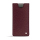 Lederschutzhülle Samsung Galaxy Note10 - Lie de vin ( Pantone 5115C ) 