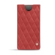 Custodia in pelle Samsung Galaxy Note10 - Cerise vintage - Couture
