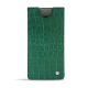 Capa em pele Samsung Galaxy Note10 - Crocodile pino