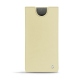 가죽 커버 Samsung Galaxy Note10+ - Beige ( Nappa - Pantone 7502C ) 