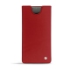 Capa em pele Samsung Galaxy Note10+ - Rouge ( Nappa - Pantone 199C ) 