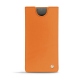 가죽 커버 Samsung Galaxy Note10+ - Orange ( Nappa - Pantone 1495U ) 