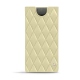 Samsung Galaxy Note10+ leather pouch - Beige - Couture ( Nappa - Pantone 7502C ) 