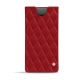 가죽 커버 Samsung Galaxy Note10+ - Rouge - Couture ( Nappa - Pantone 199C ) 