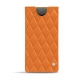 Funda de piel Samsung Galaxy Note10+ - Orange - Couture ( Nappa - Pantone 1495U ) 