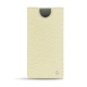 Custodia in pelle Samsung Galaxy Note10+ - Ivoire ( Sleek P C12 - White ) 