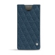 Funda de piel Samsung Galaxy Note10+ - Indigo - Couture ( Pantone 303U ) 