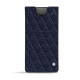 Lederschutzhülle Samsung Galaxy Note10+ - Cobalt - Couture ( Pantone 2766C ) 