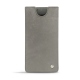 Custodia in pelle Samsung Galaxy Note10+ - Acier vintage ( Pantone 403C ) 