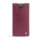 Pochette cuir Samsung Galaxy Note10+ - Prune vintage ( Pantone 512C ) 