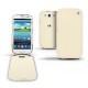 Housse cuir Samsung GT-i9300 Galaxy S III  - Beige ( Nappa - Pantone 7502C ) 