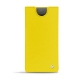 Custodia in pelle Samsung Galaxy Note10+ - Jaune fluo