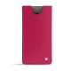 Funda de piel Samsung Galaxy Note10+ - Rose fluo