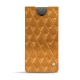 Funda de piel Samsung Galaxy Note10+ - Or Maïa - Couture