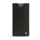 Funda de piel Samsung Galaxy Note10+ - Abaca nero