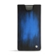 Samsung Galaxy Note10+ leather pouch - Bleu Patine