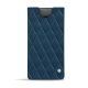 Samsung Galaxy Note10+ leather pouch - Blu mediterran - Couture