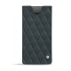 가죽 커버 Samsung Galaxy Note10+ - Blu marino - Couture