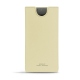가죽 커버 Samsung Galaxy Note10+ - Beige PU
