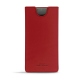 가죽 커버 Samsung Galaxy Note10+ - Rouge PU