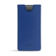 Custodia in pelle Samsung Galaxy Note10+ - Bleu Océan PU