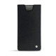 가죽 커버 Samsung Galaxy Note10+ - Noir élégant