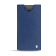 가죽 커버 Samsung Galaxy Note10+ - Bleu frisson
