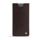 Capa em pele Samsung Galaxy Note10+ - Marron envoûtant