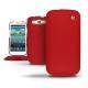 Custodia in pelle Samsung GT-i9300 Galaxy S III - Rouge ( Nappa - Pantone 199C ) 