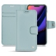 Apple iPhone 11 Pro leather case - Bleu ciel ( Nappa - Pantone 277C ) 