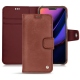 Apple iPhone 11 Pro leather case - Passion vintage ( Glutton - Red ) 