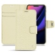 Apple iPhone 11 Pro leather case - Ivoire ( Sleek P C12 - White ) 