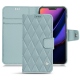 Custodia in pelle Apple iPhone 11 Pro - Bleu ciel - Couture ( Nappa - Pantone 277C ) 