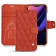 Funda de piel Apple iPhone 11 Pro - Arange clouquié - Couture