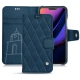 Funda de piel Apple iPhone 11 Pro - Blu mediterran - Couture